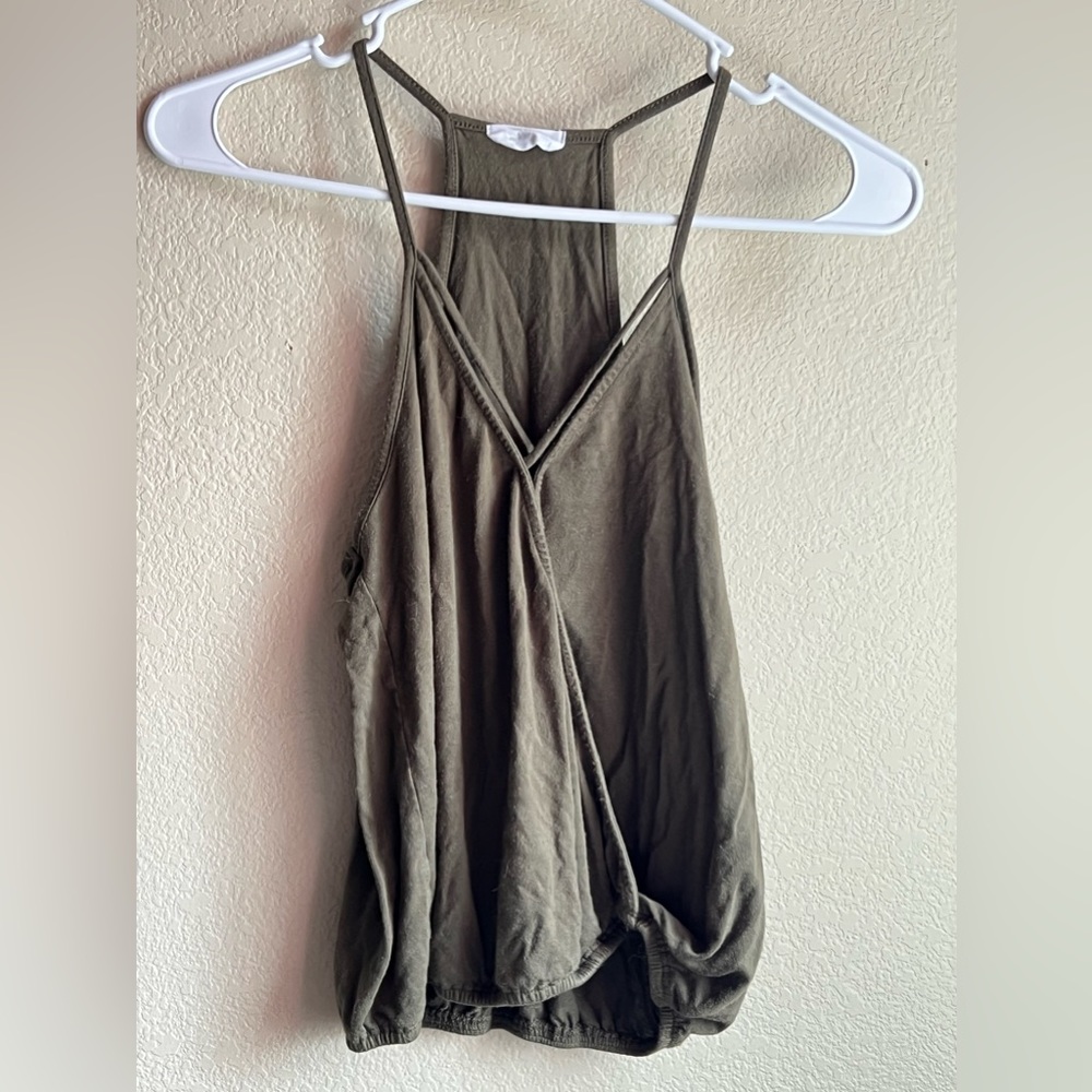 Spring deep V-neck super soft tank top